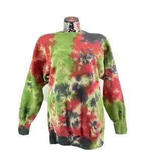 Champion Reverse Weave Boston College Tie Dye Sweatshirt XX-Large Cotton Blend